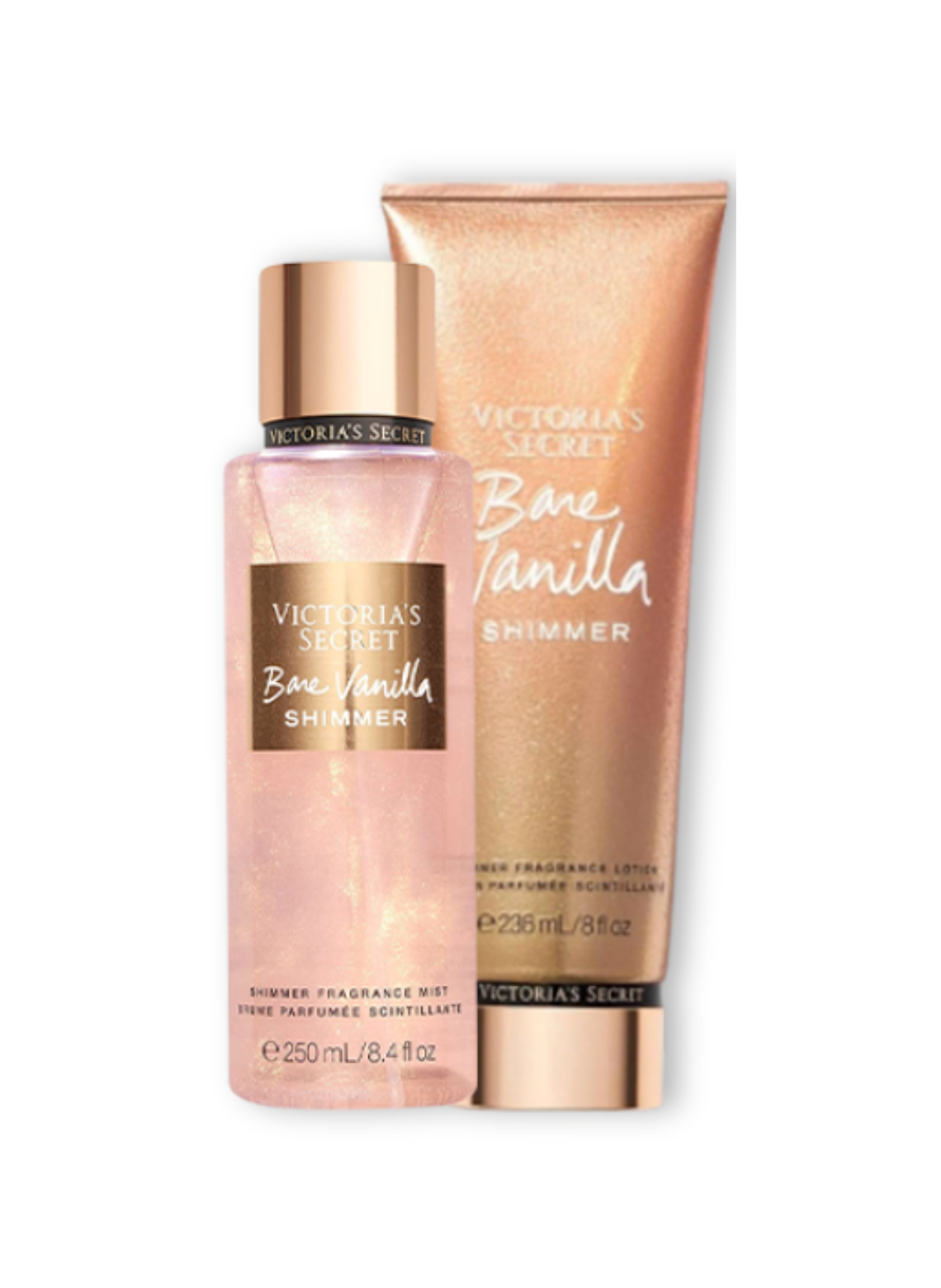 Set Bare Vanila Shimmer Set Bare Vanila Shimmer